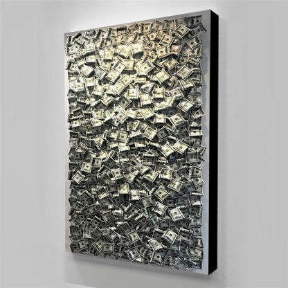 Abstract Money Art Poster