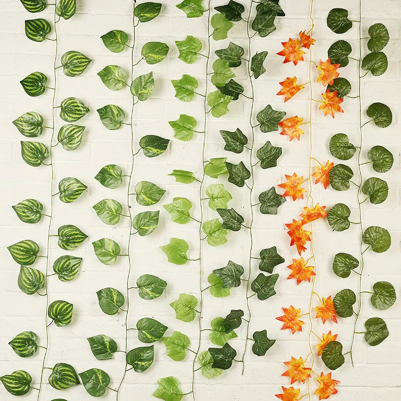 Artificial Green Vine for Home Décor